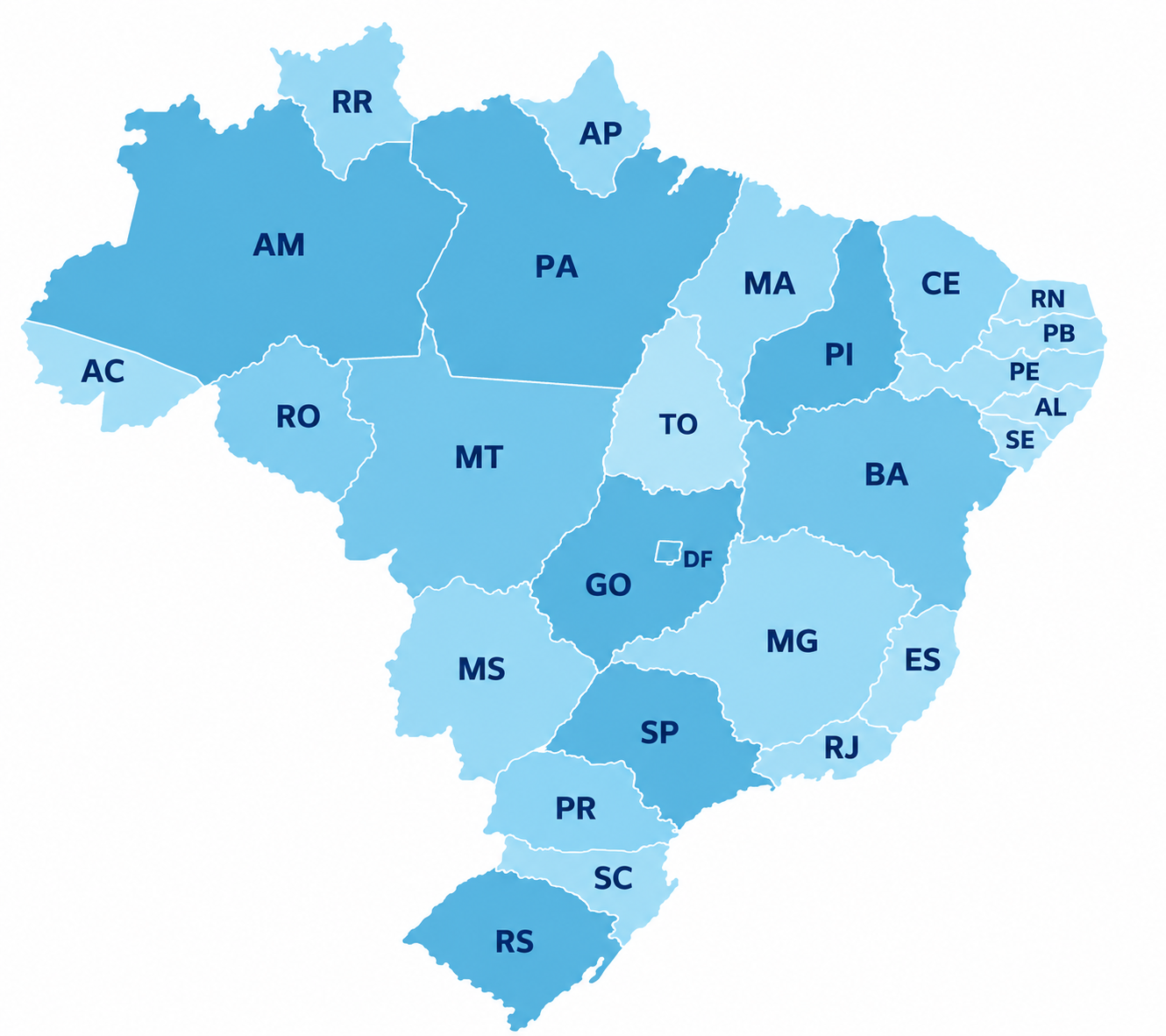 Mapa do Brasil